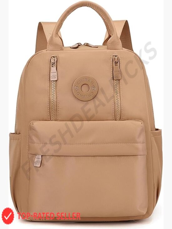 Mini Nylon Backpack Lightweight Water Resistant Travel Daypack Multiple Pockets main image 6